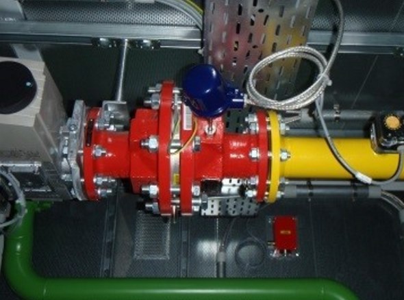 Valorisation energetique de biogaz STEP de Bioggio